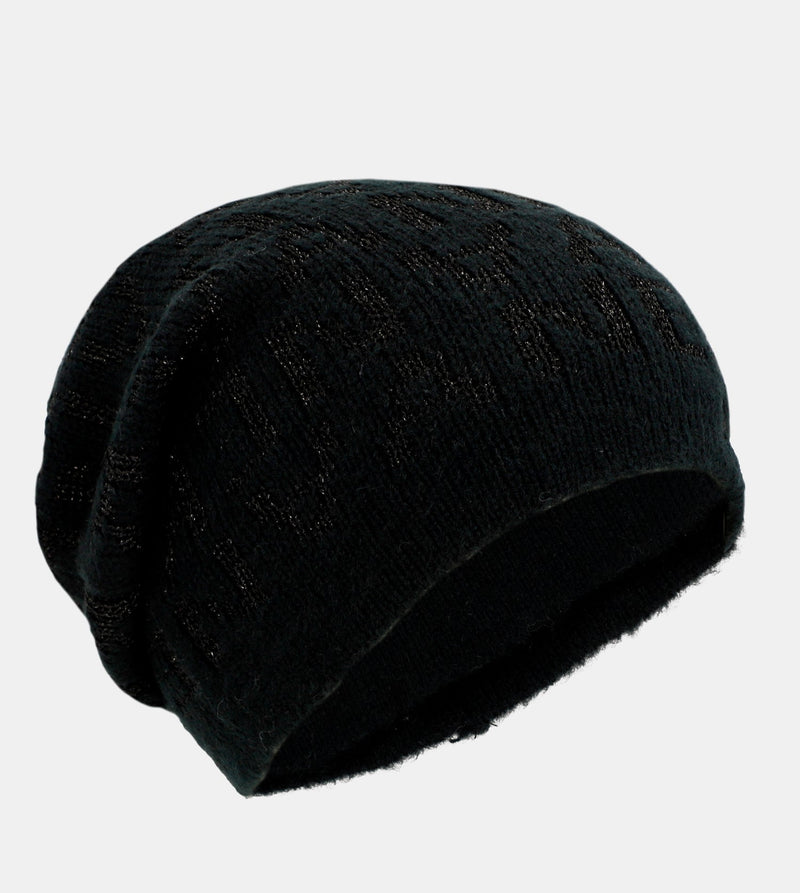 Cappello a maglia nero Contemporary