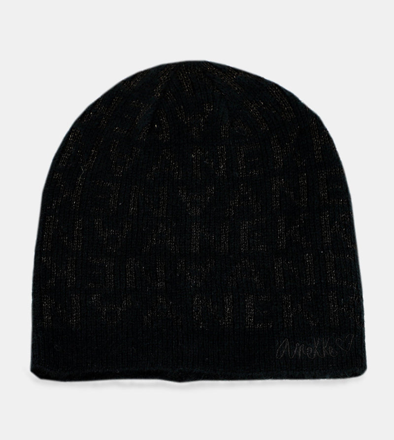 Cappello a maglia nero Contemporary