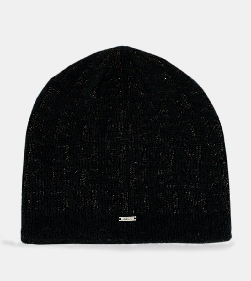 Cappello a maglia nero Contemporary