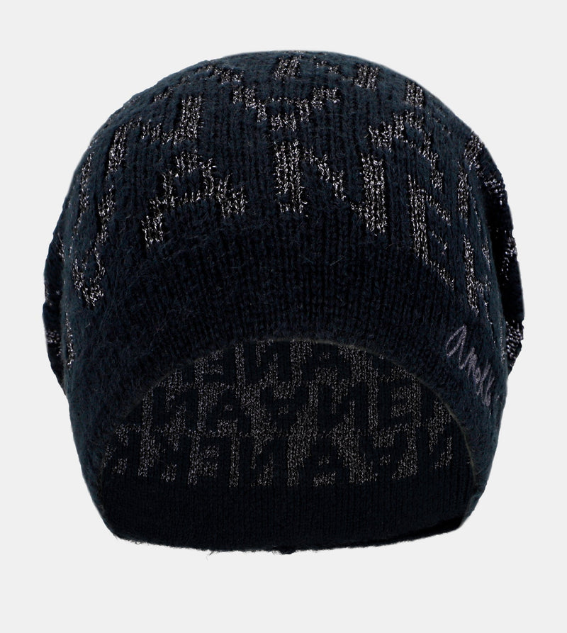 Cappello a maglia blu navy Contemporary