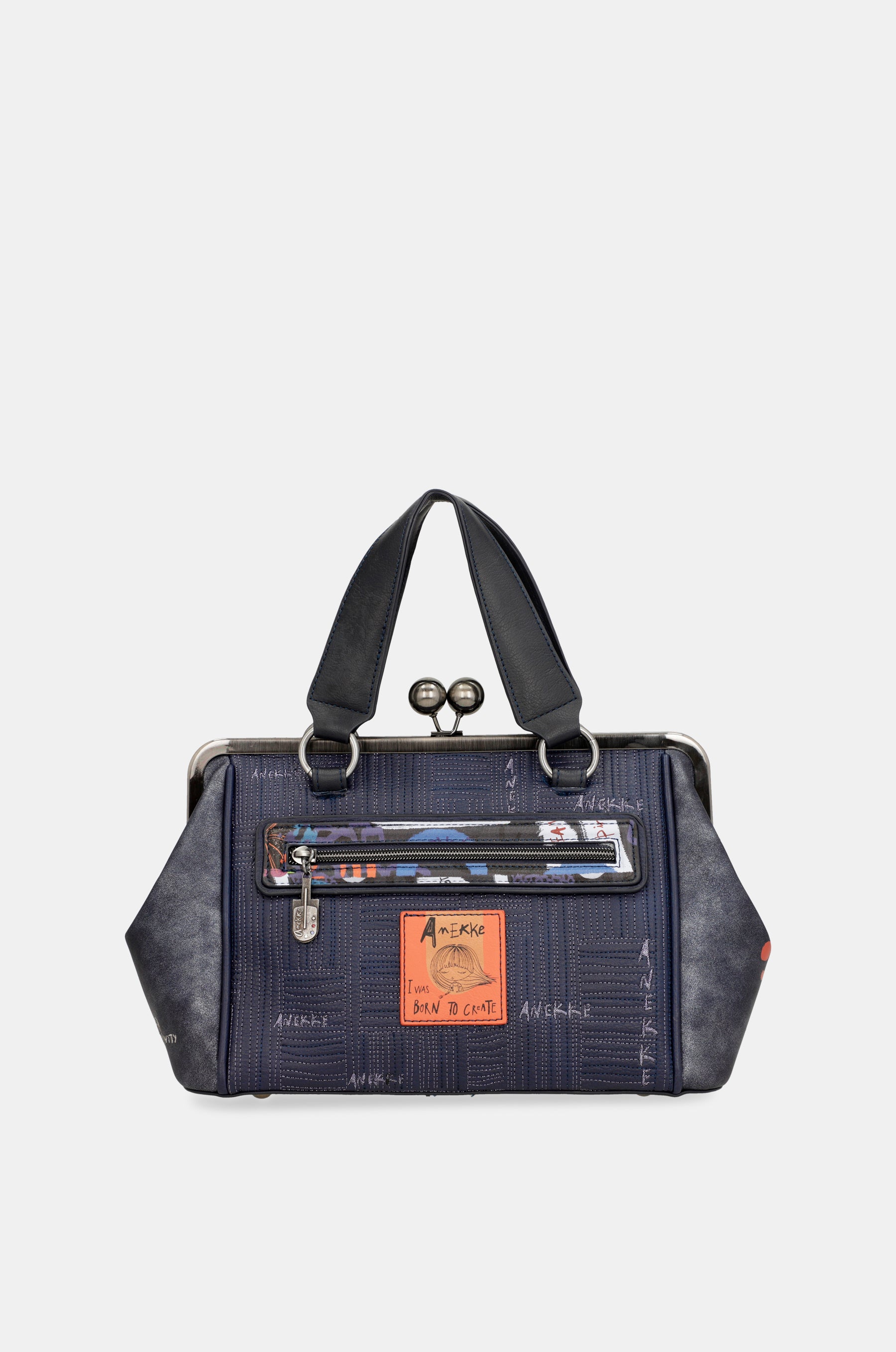 Borsa a mano con bocchino Contemporary