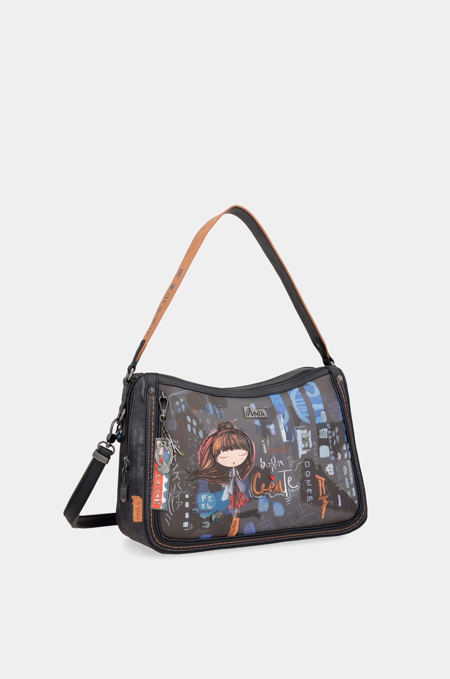 Borsa a tracolla Contemporary con tracolla