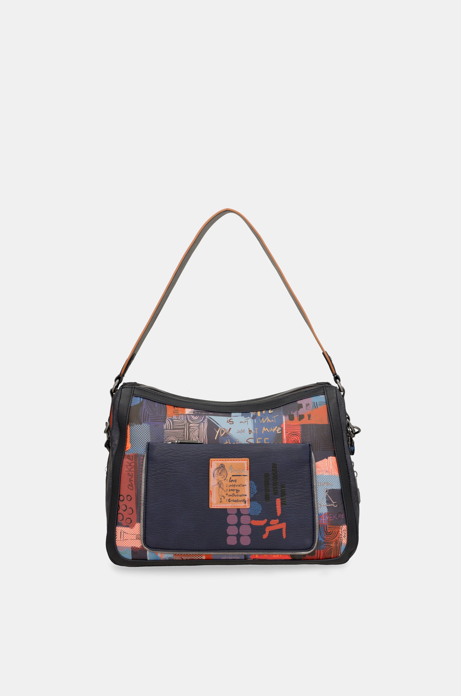 Borsa a tracolla Contemporary con tracolla