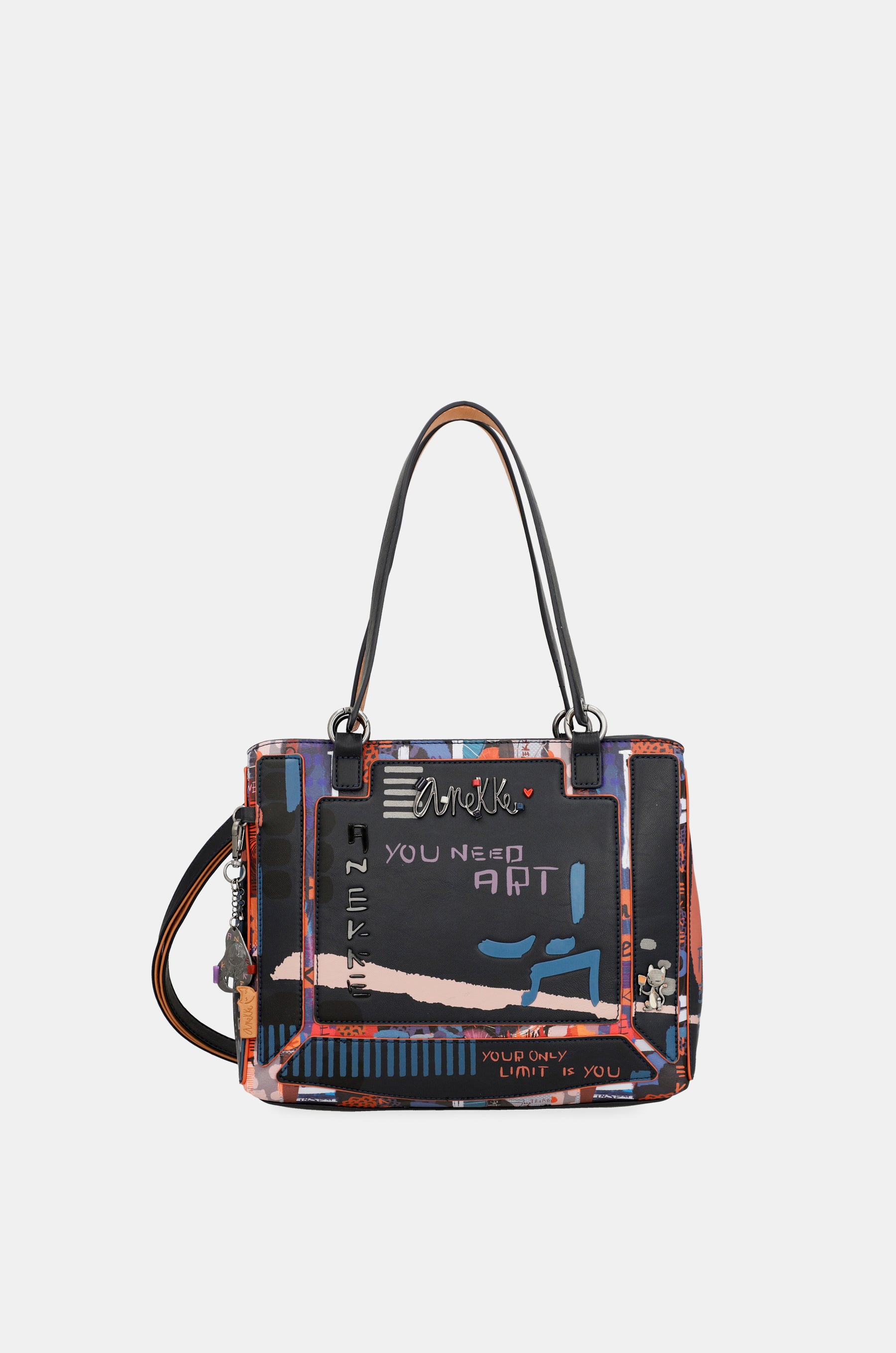 Borsa tote Nagare a 3 scomparti