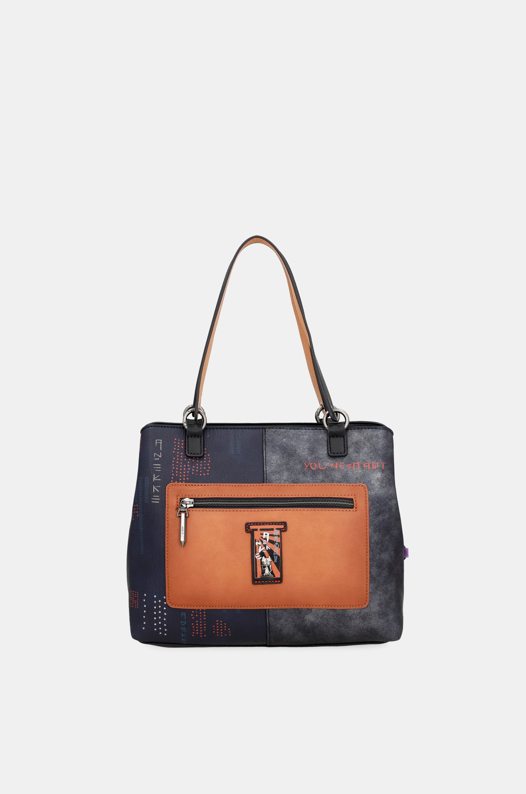 Borsa tote Nagare a 3 scomparti