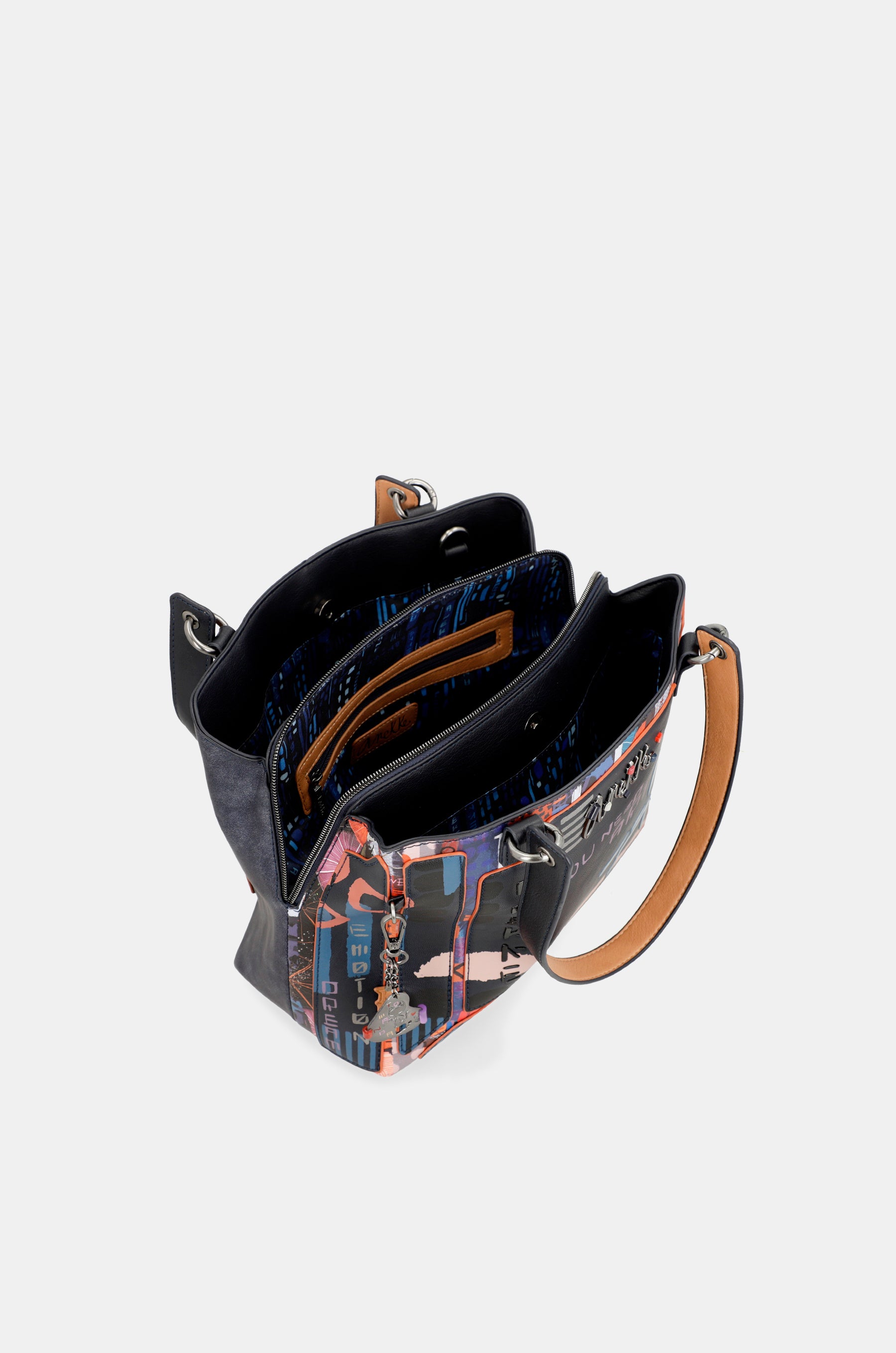 Borsa tote Nagare a 3 scomparti