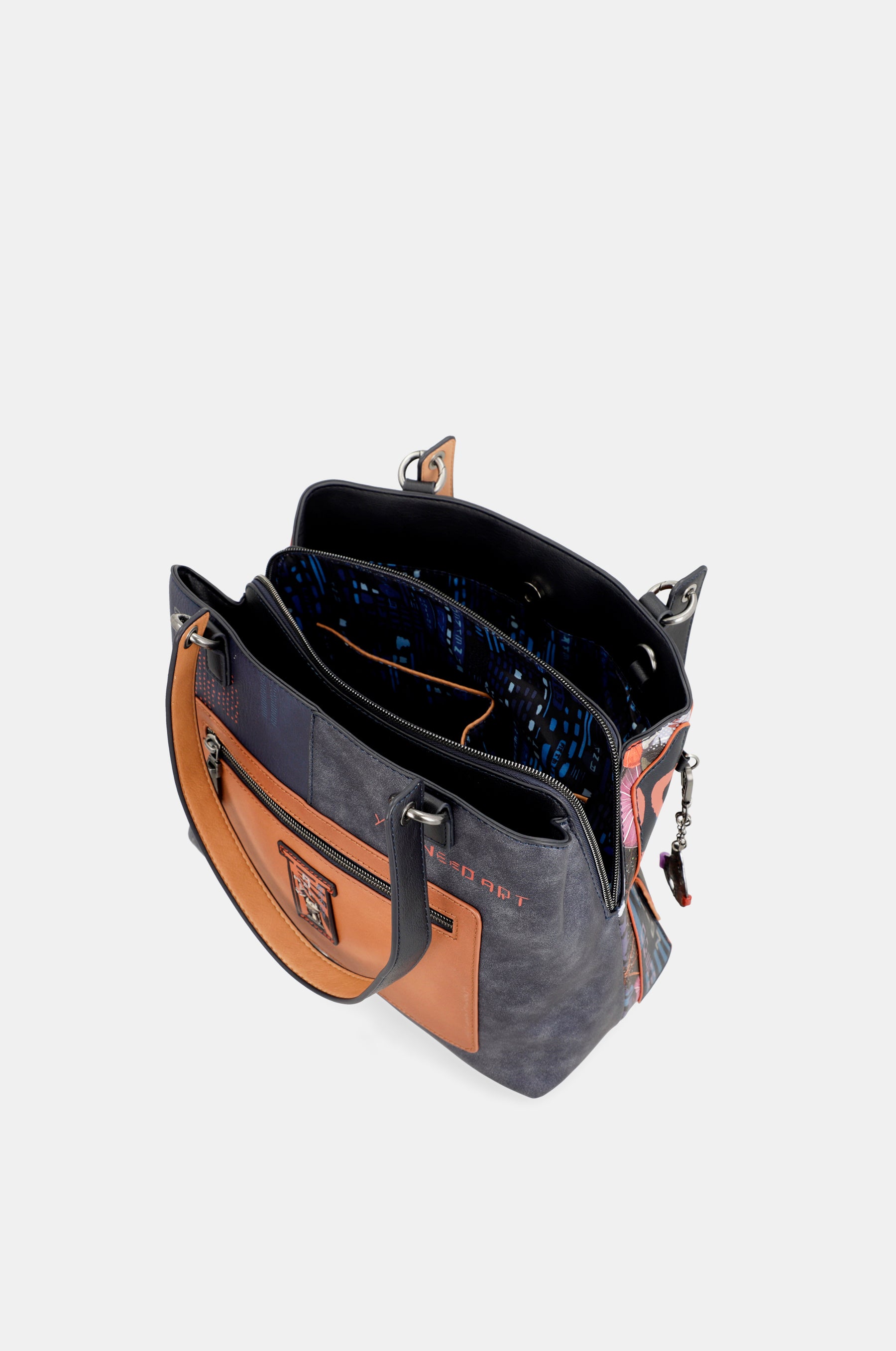 Borsa tote Nagare a 3 scomparti