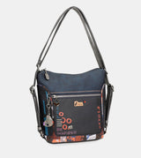 Borsa a tracolla Kyomu trasformabile in zaino Kyomu