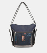 Borsa a tracolla Kyomu trasformabile in zaino Kyomu