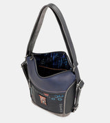 Borsa a tracolla Kyomu trasformabile in zaino Kyomu