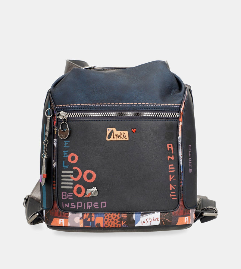 Borsa a tracolla Kyomu trasformabile in zaino Kyomu