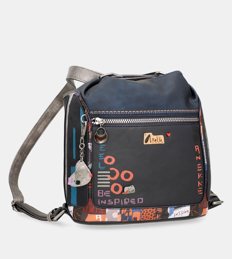 Borsa a tracolla Kyomu trasformabile in zaino Kyomu