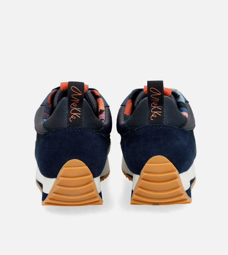 Sneakers sportive con motivo Palette blu navy