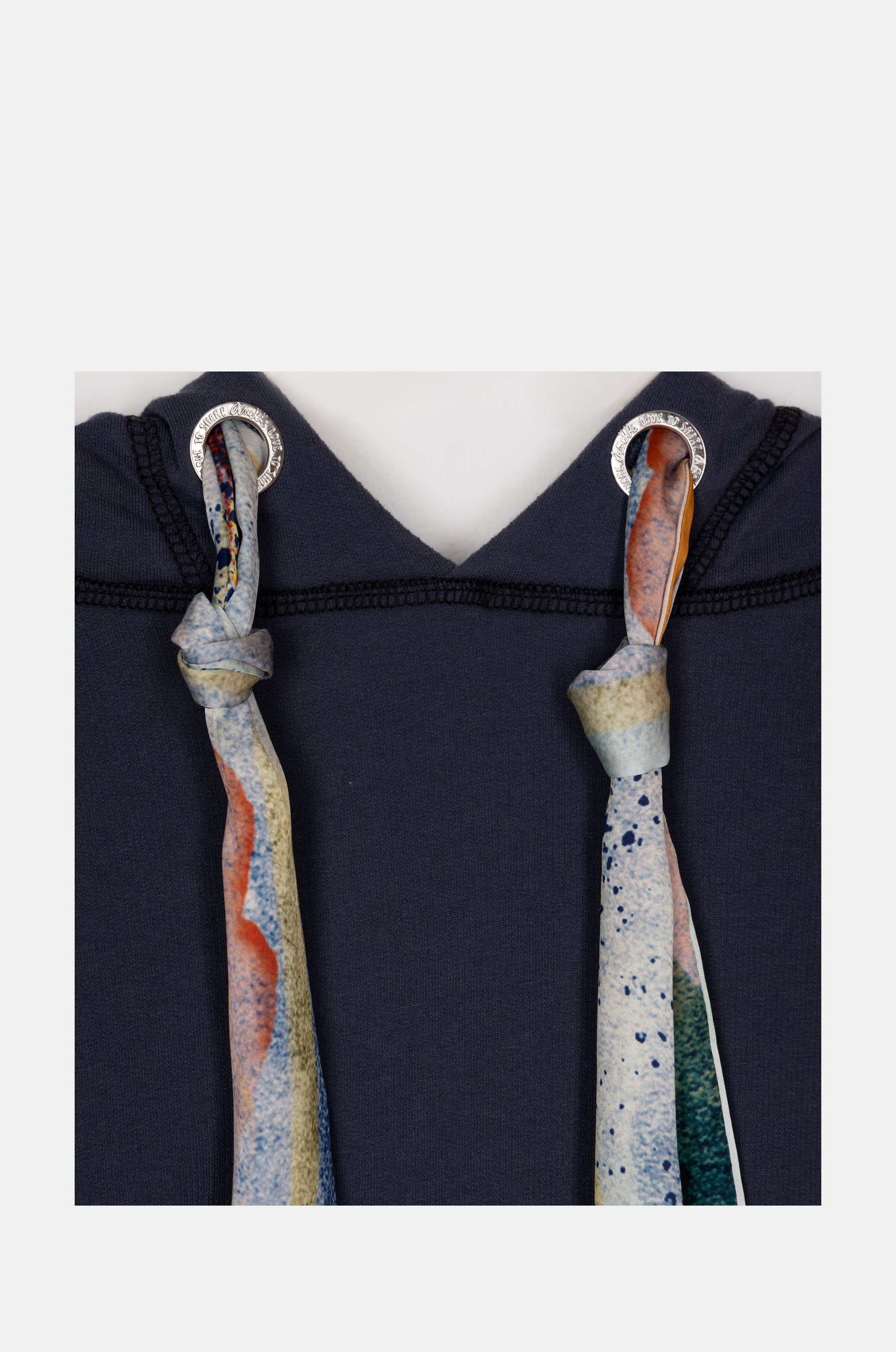 Felpa senza maniche blu navy Studio