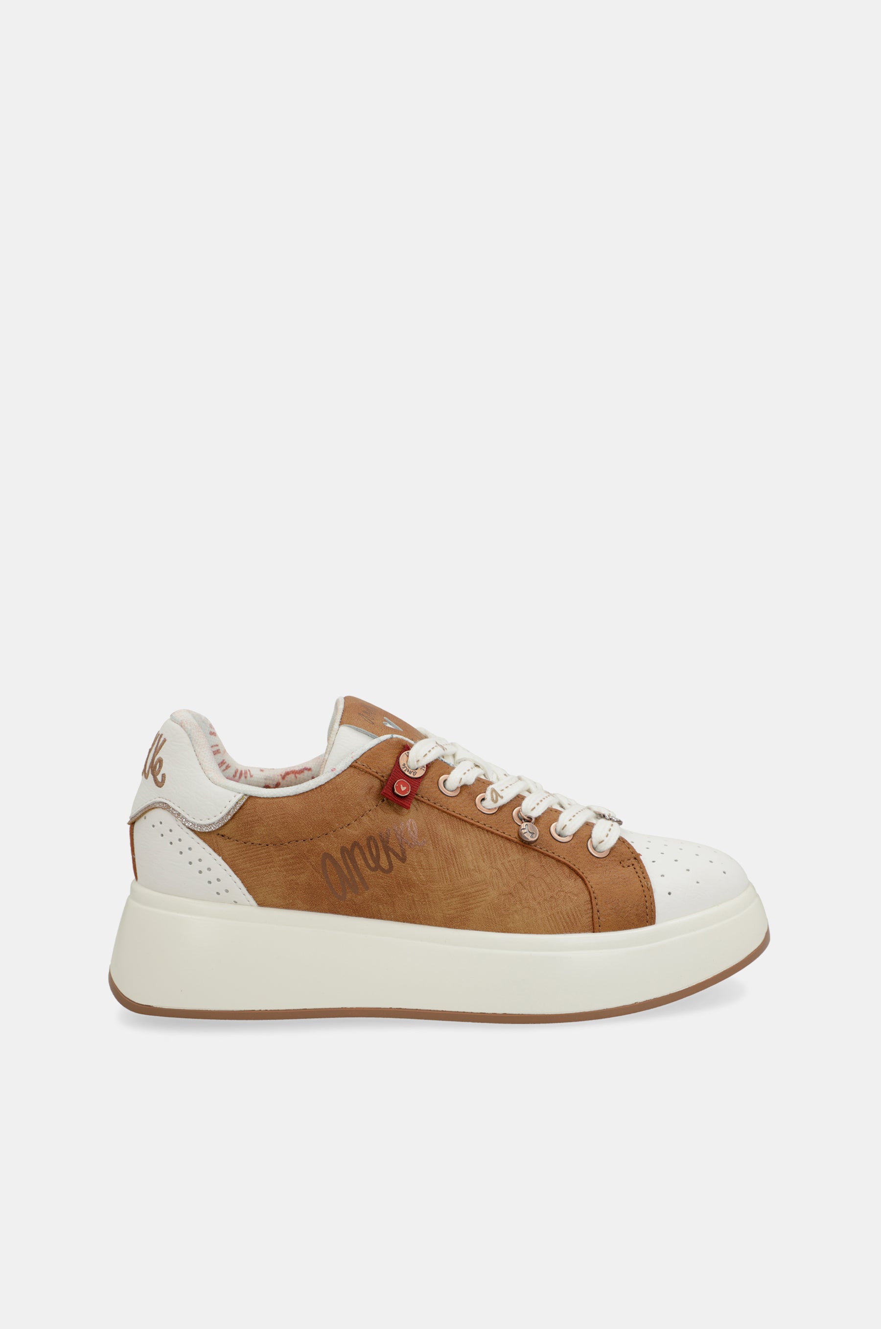 Sneakers marroni Peace &amp; Love
