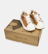 Sneakers marroni Peace &amp; Love