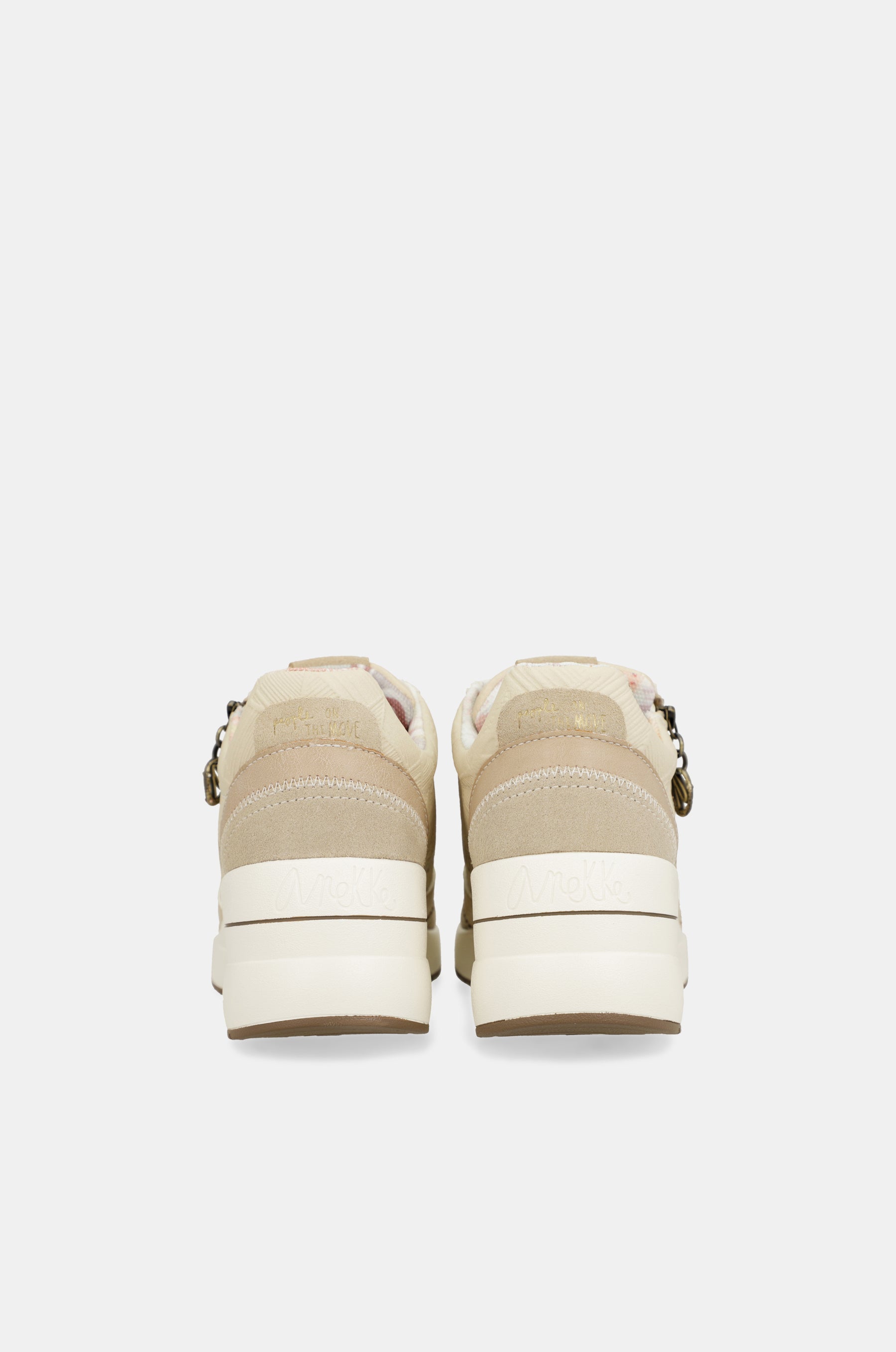 Sneakers con zeppa Peace &amp; Love