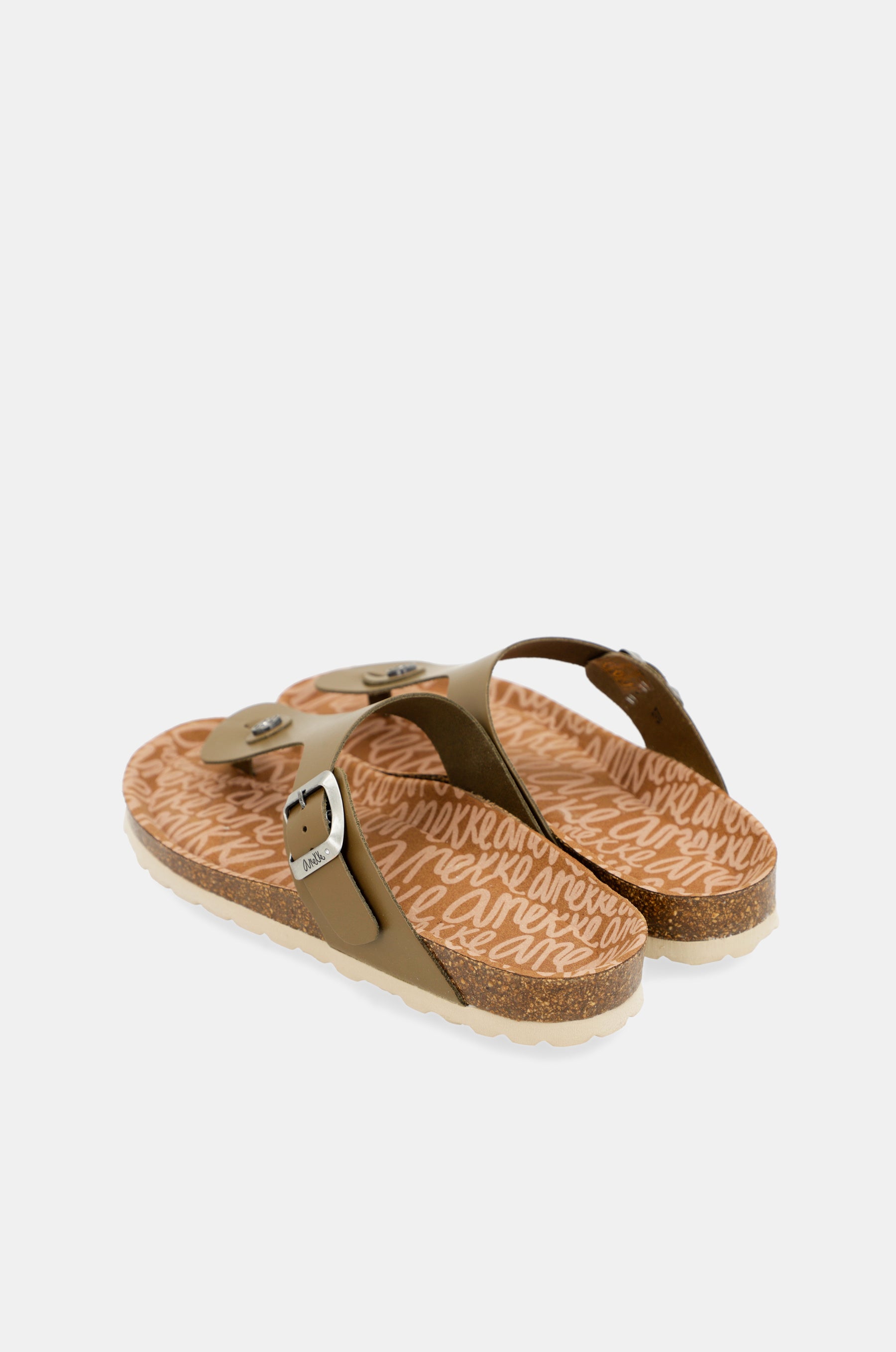 Sandali bio verdi da donna