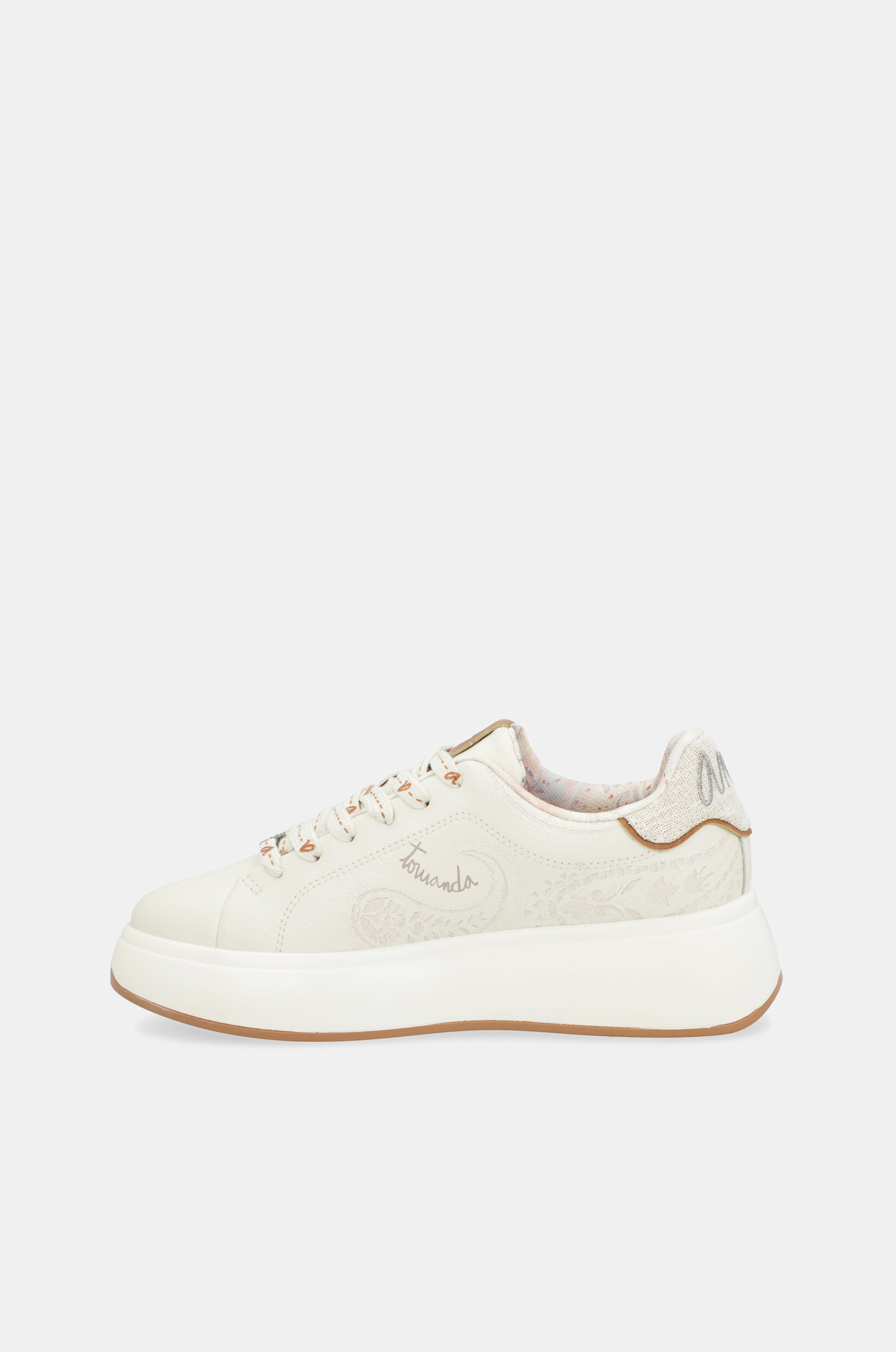 Sneakers bianche Peace &amp; Love