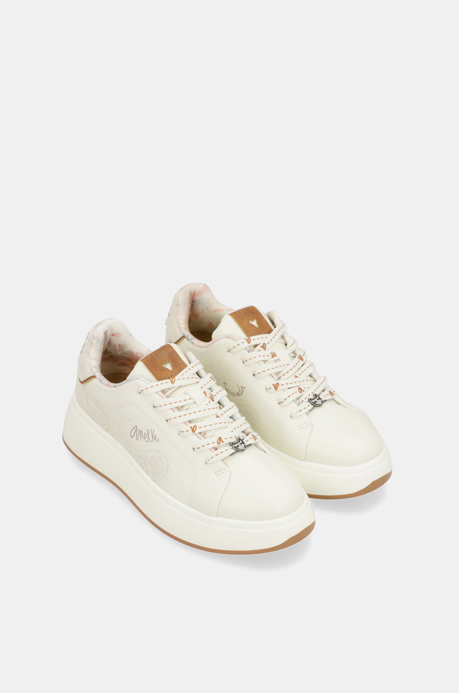 Sneakers bianche Peace &amp; Love