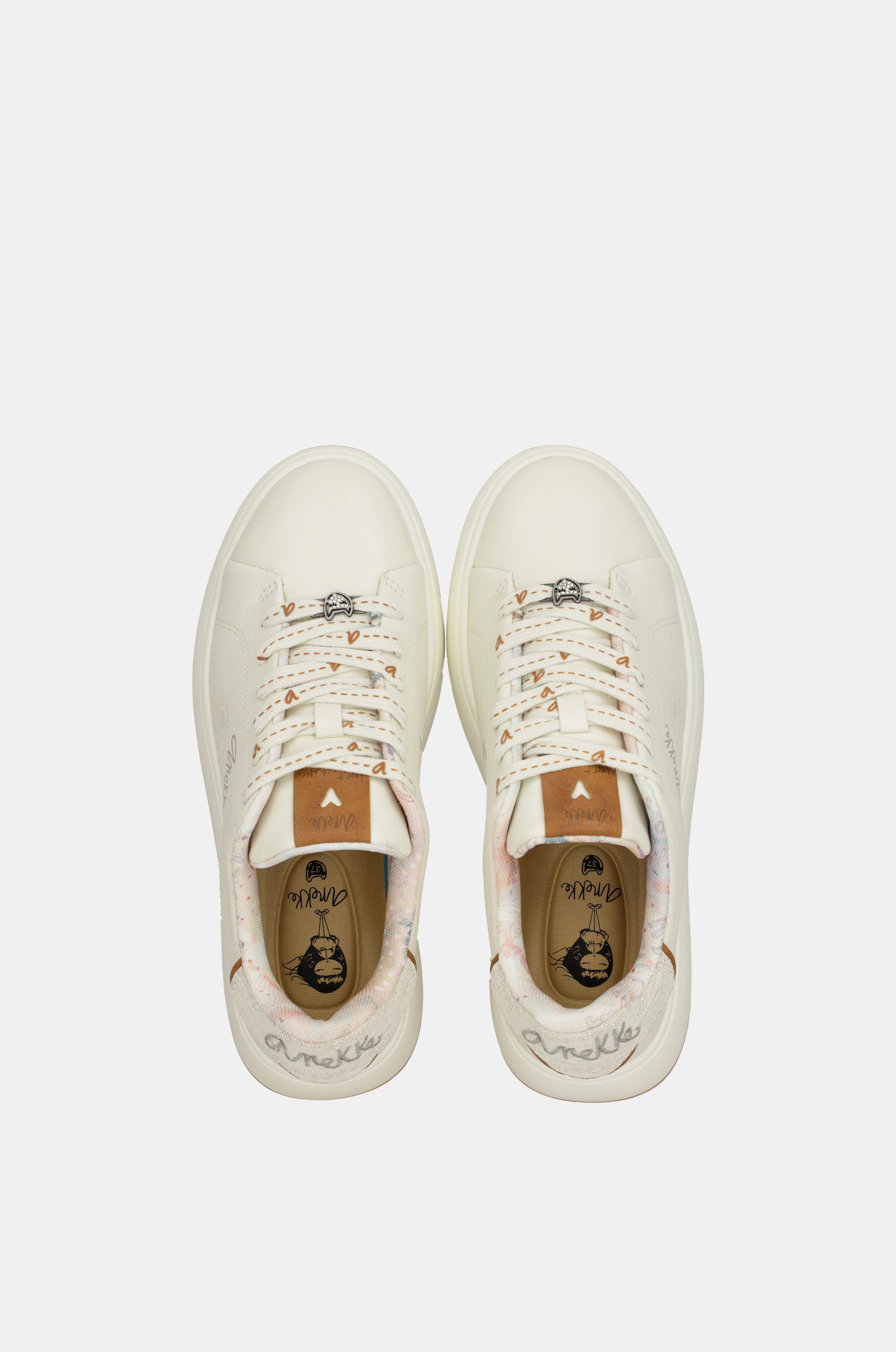 Sneakers bianche Peace &amp; Love