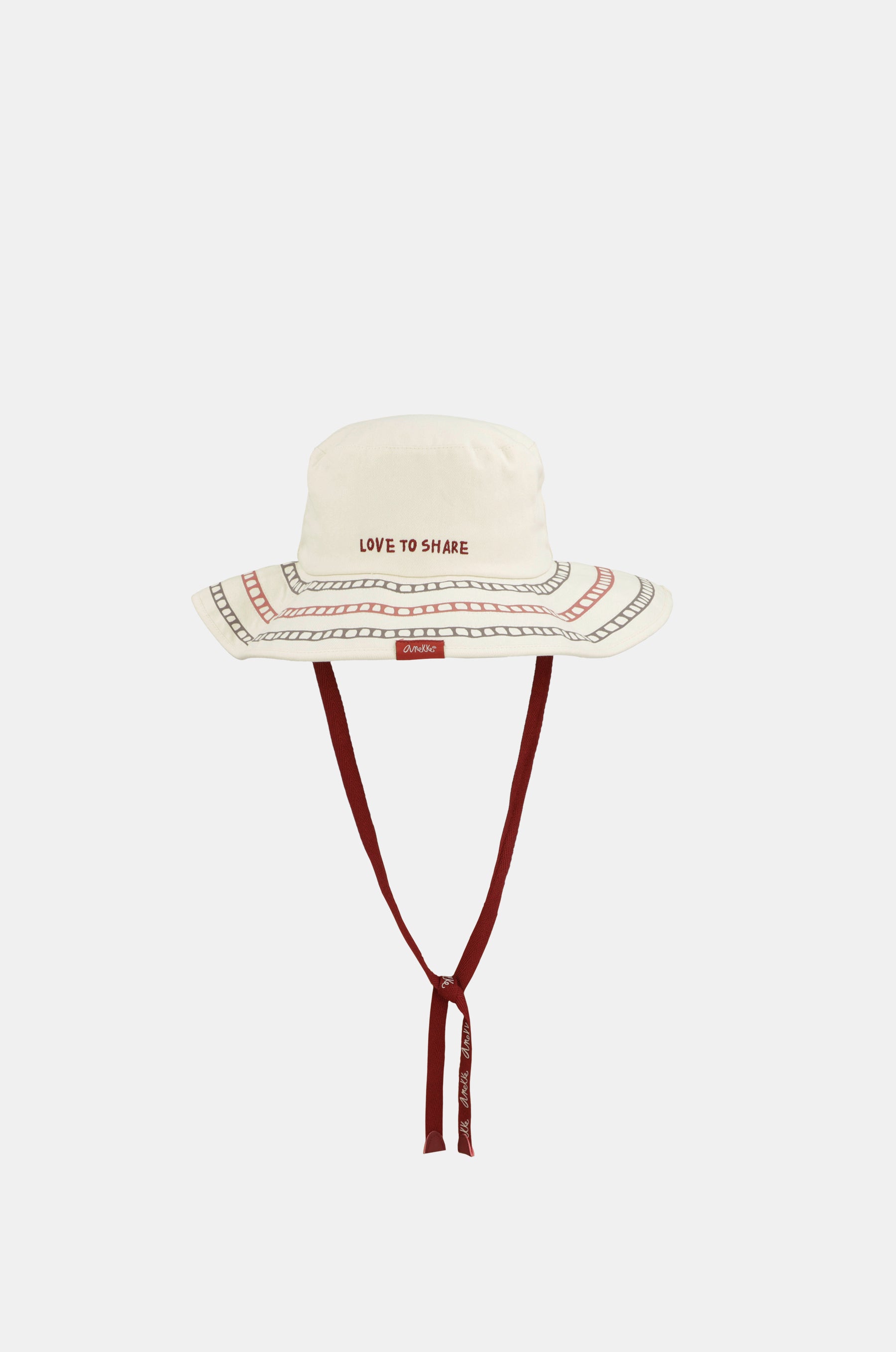 Cappello da pescatore bianco