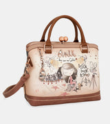 Borsa con chiusura a bacio Hollywood