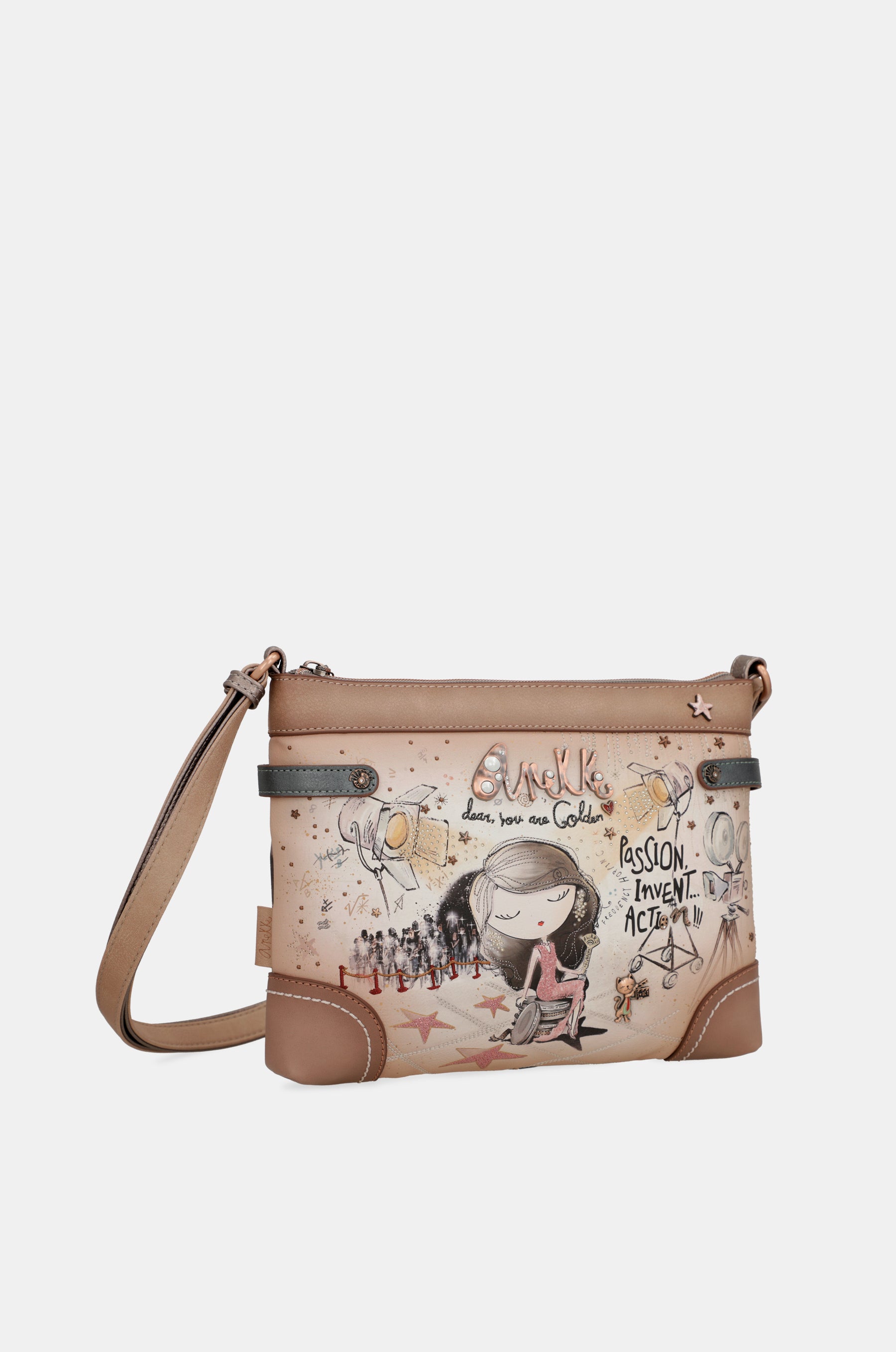 Borsa a tracolla rettangolare Hollywood