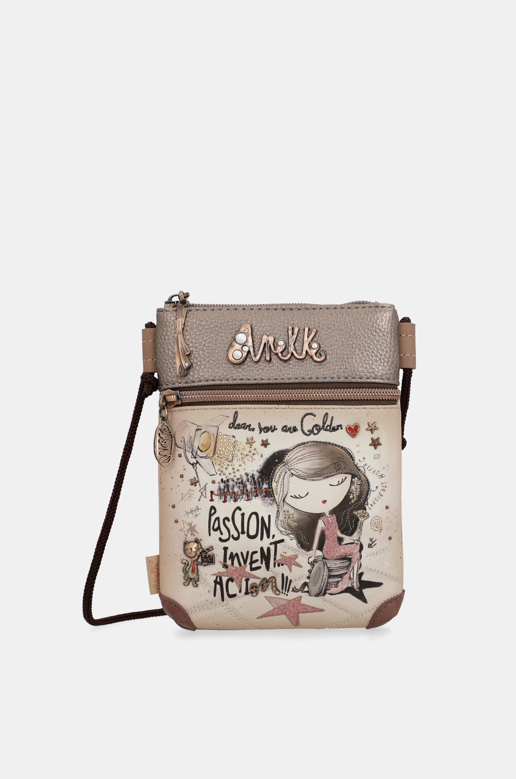 Mini borsa a tracolla Hollywood