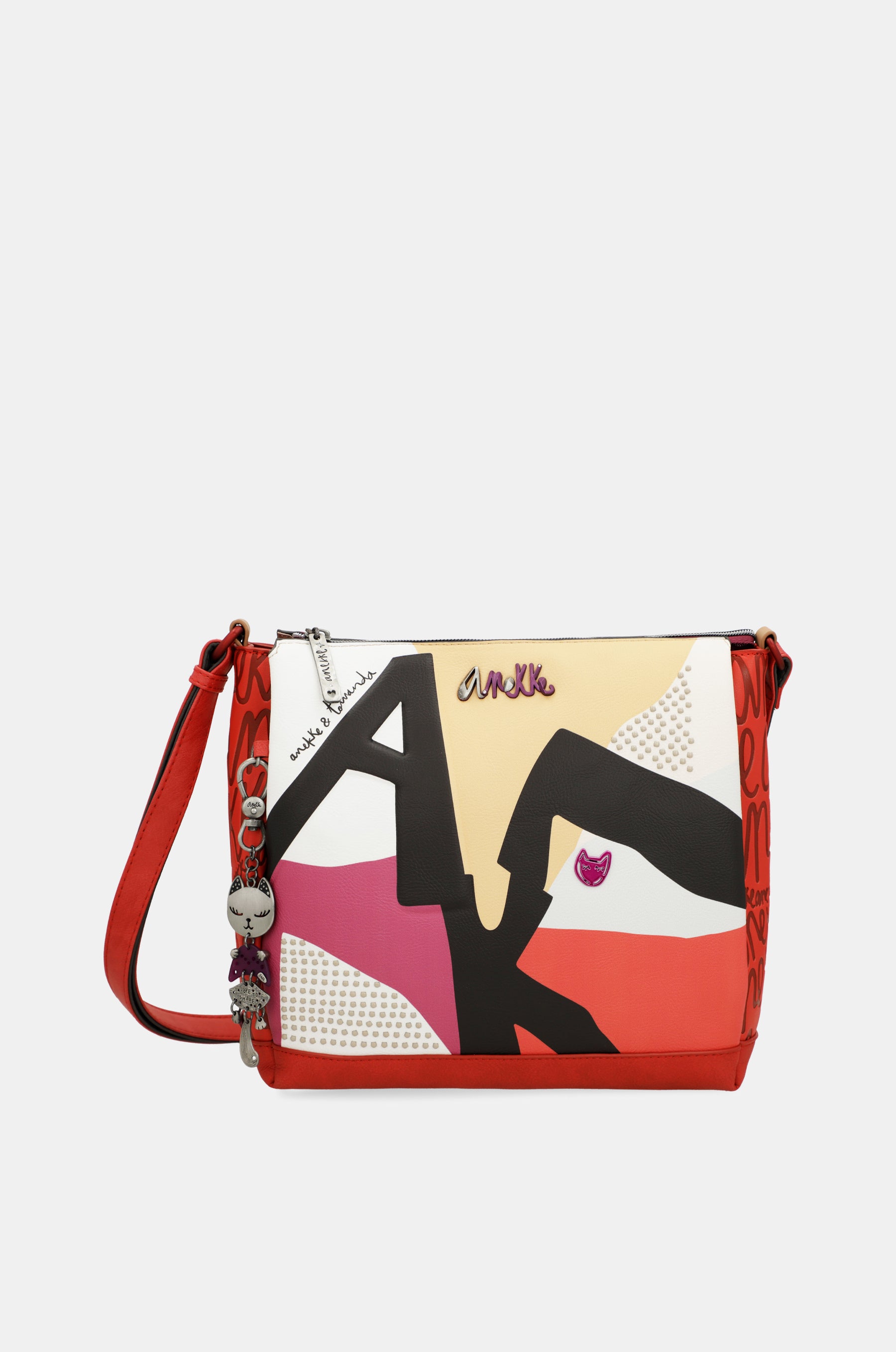Borsa a tracolla Fashion a 3 scomparti