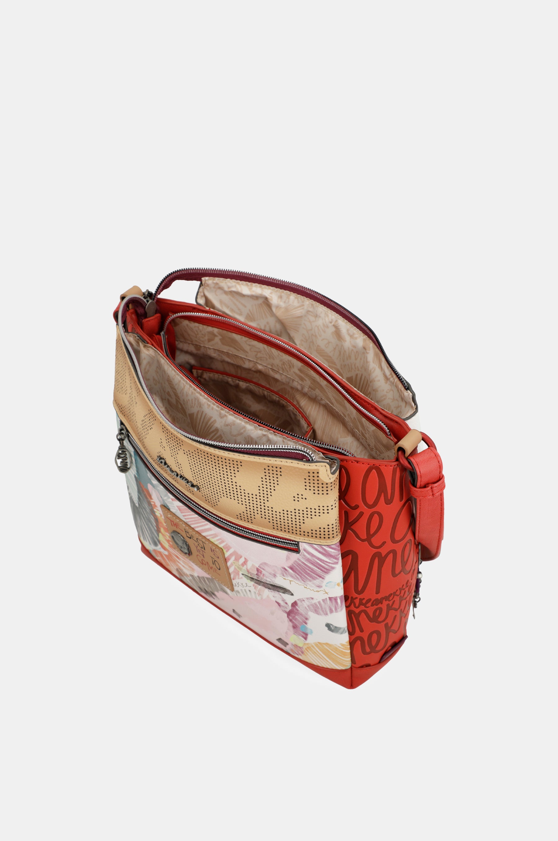 Borsa a tracolla Fashion a 3 scomparti