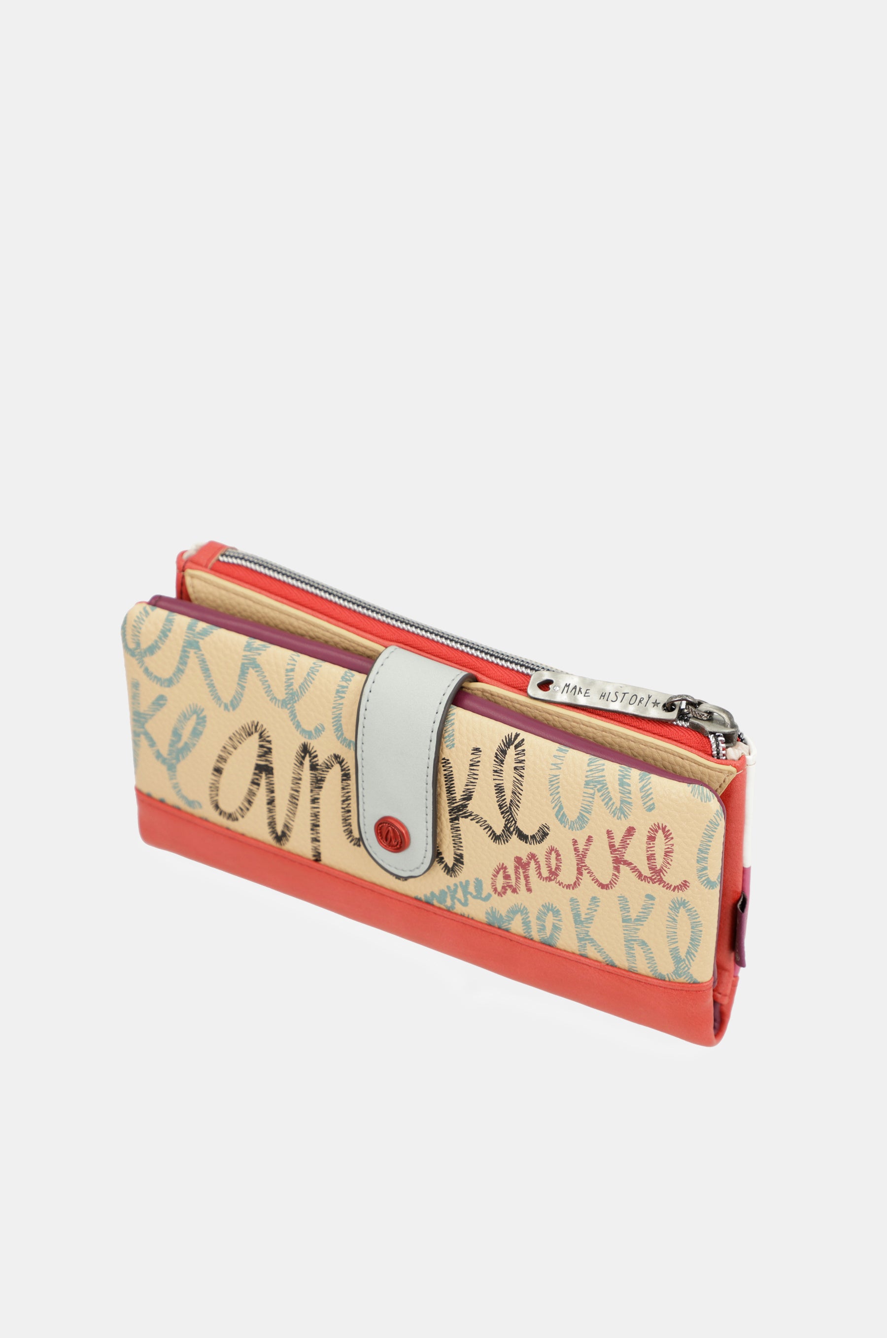 Portafoglio RFID grande flessibile Fashion