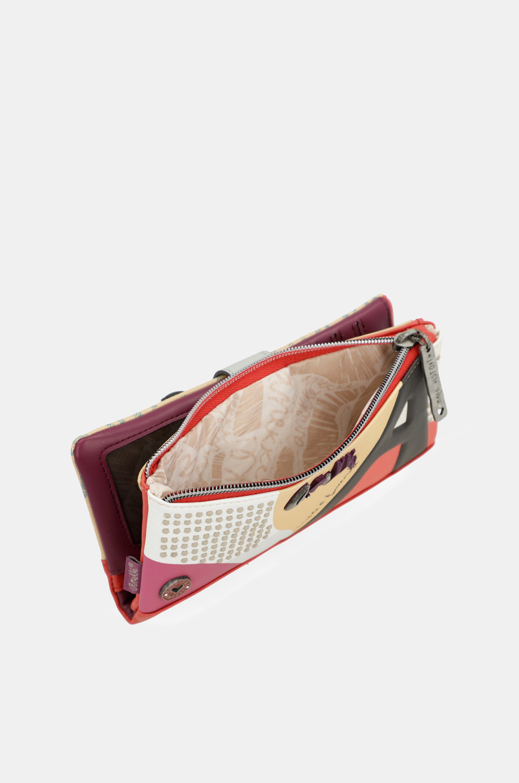 Portafoglio RFID grande flessibile Fashion