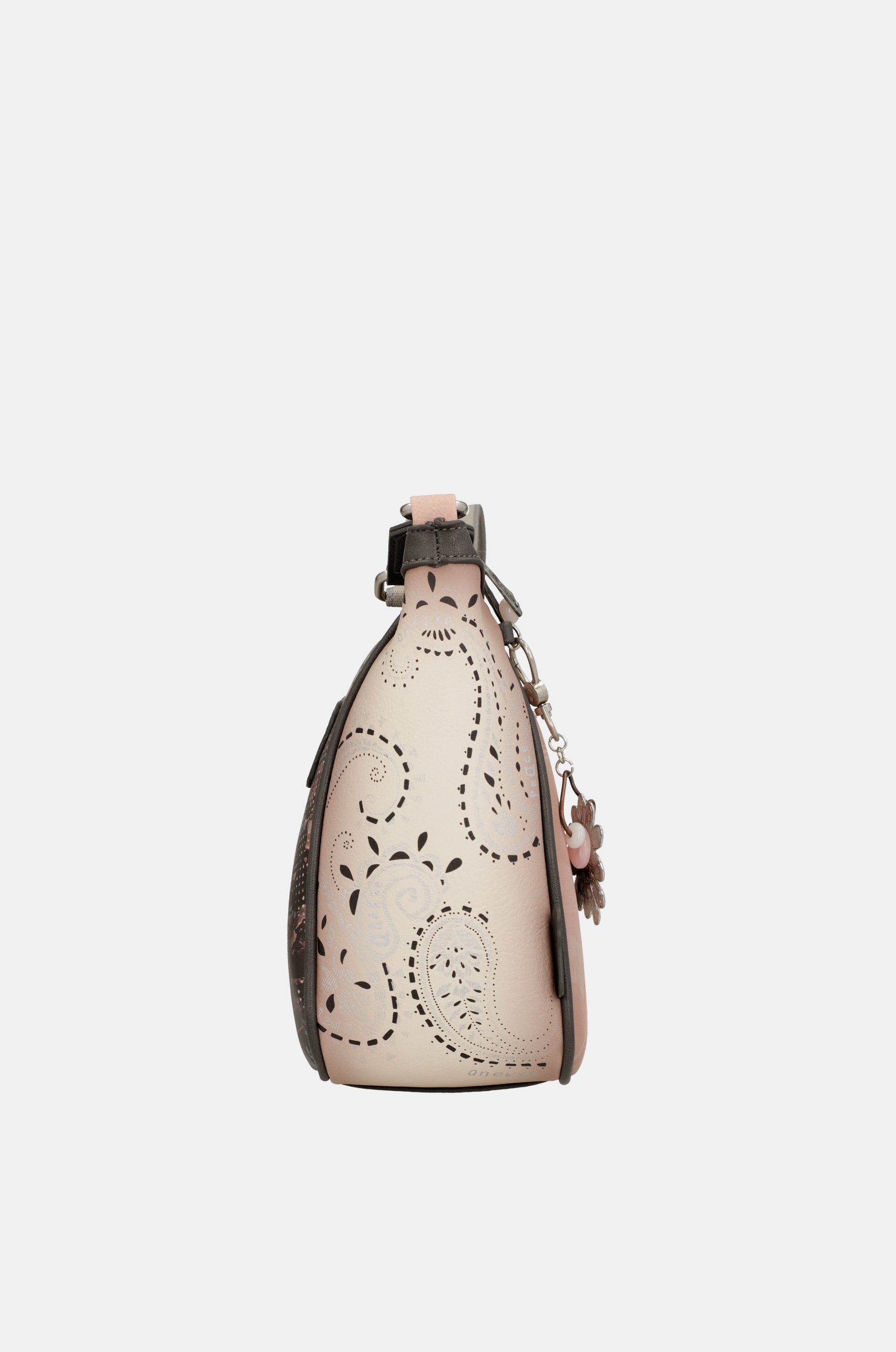 Borsa a tracolla rosa Peace &amp; Love