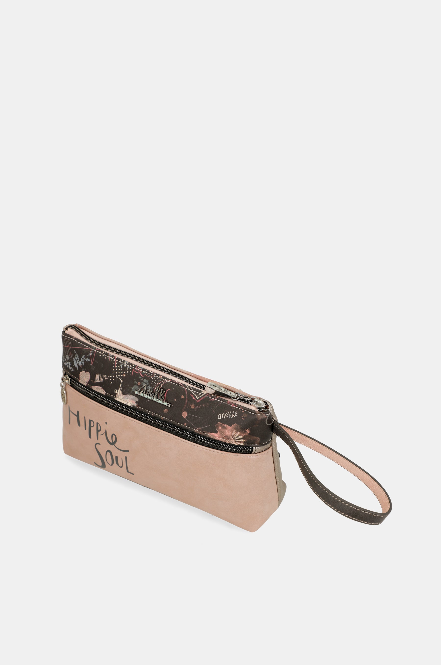 Borsa da toilette rosa Peace &amp; Love