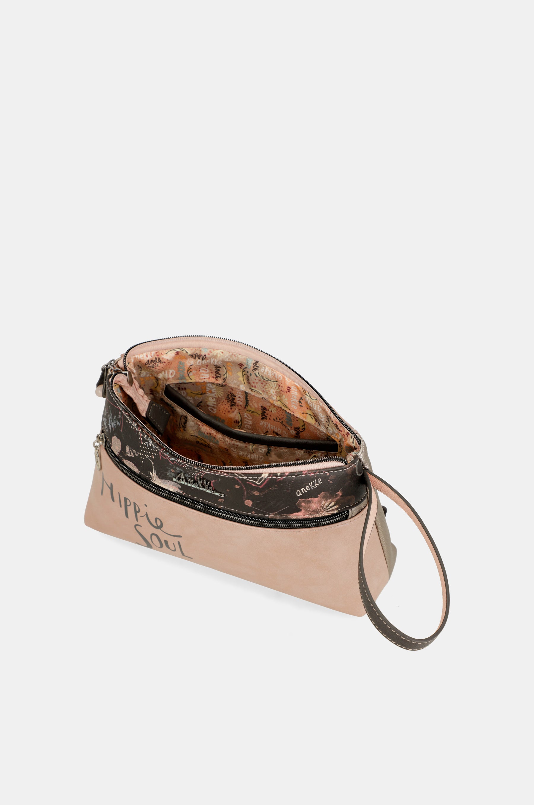Borsa da toilette rosa Peace &amp; Love