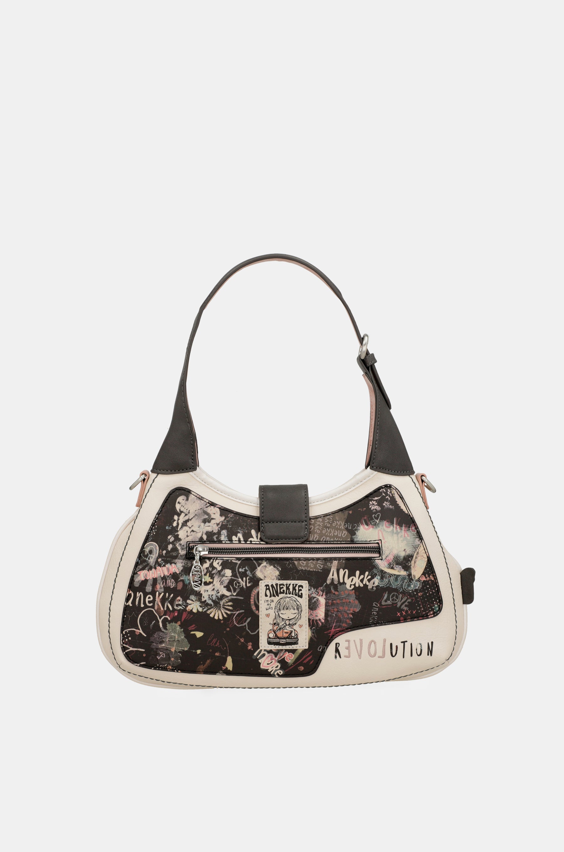 Borsa a tracolla hobo Psicodelic
