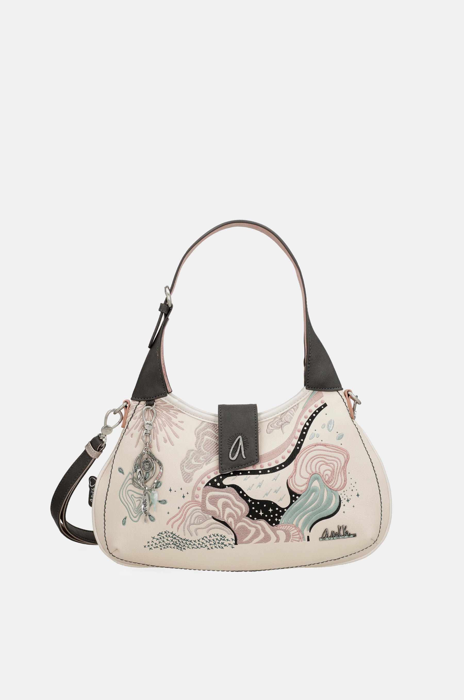 Borsa a tracolla hobo Psicodelic