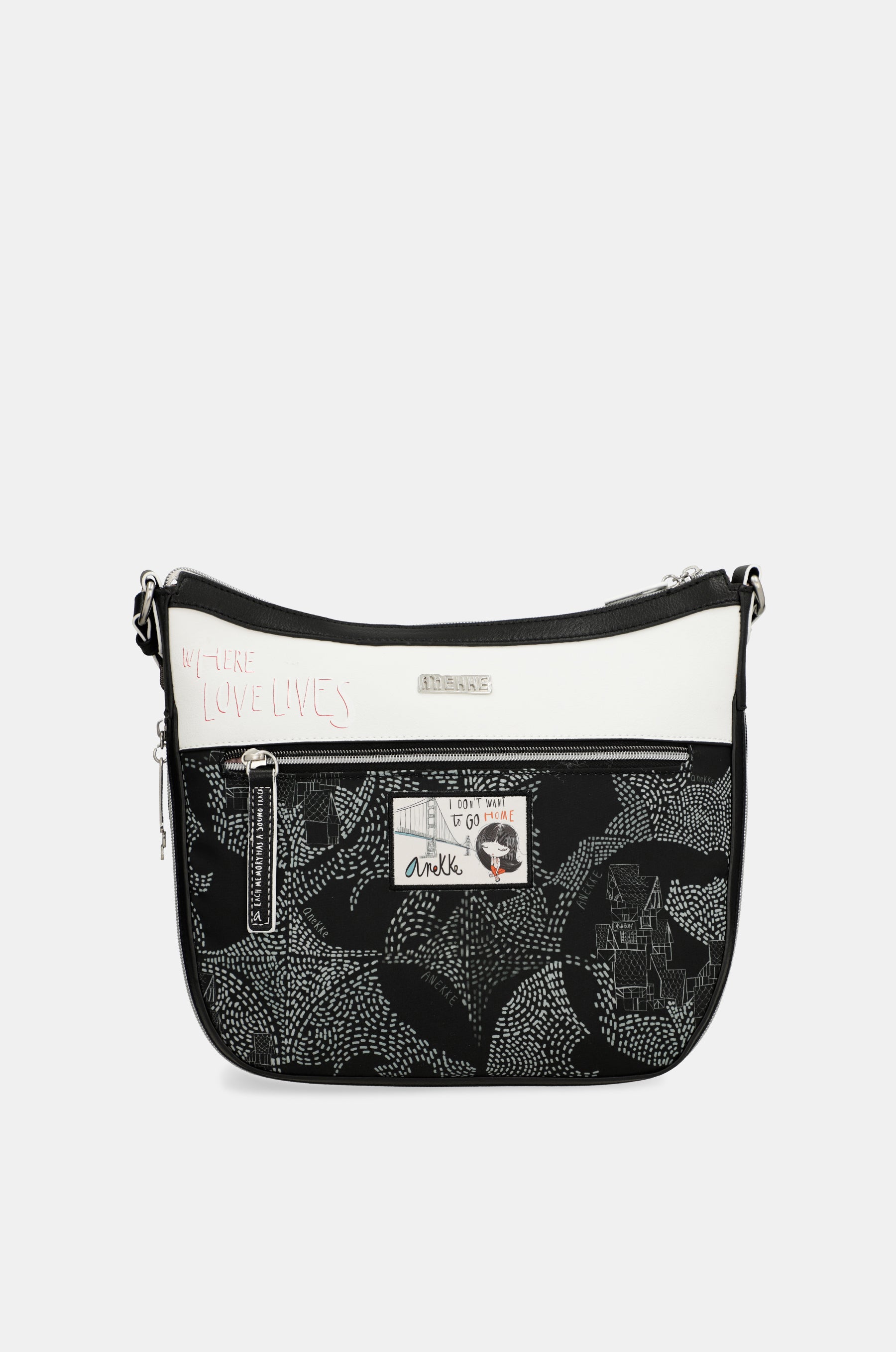 Borsa a tracolla grande Nature Sixties