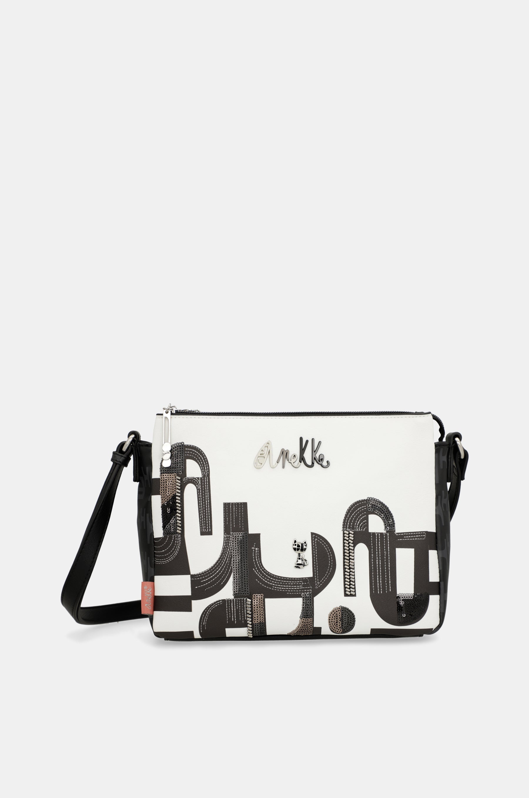 Borsa a tracolla Nature Sixties a 3 scomparti