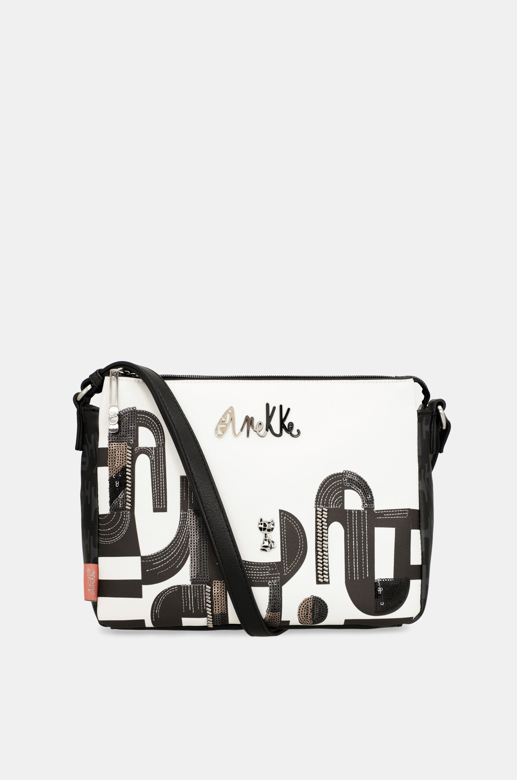 Borsa a tracolla Nature Sixties a 3 scomparti
