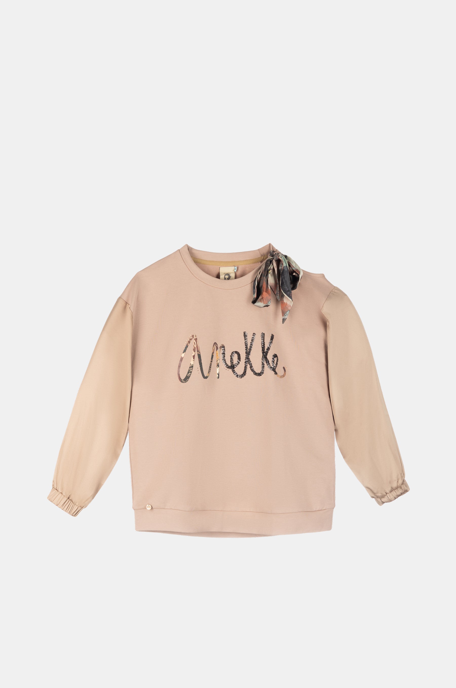 Felpa beige cut out