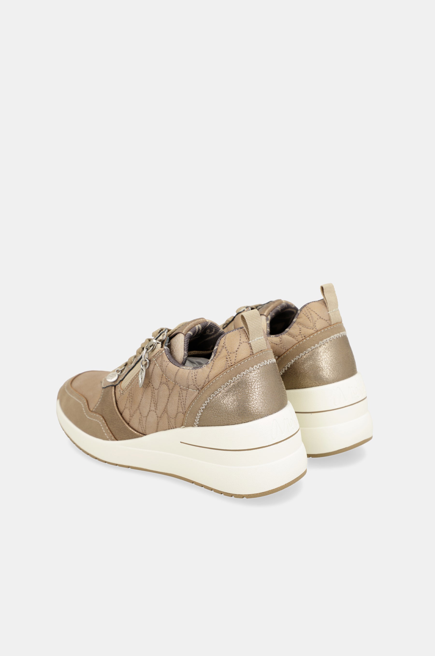 Sneakers con zeppa marrone Dreams