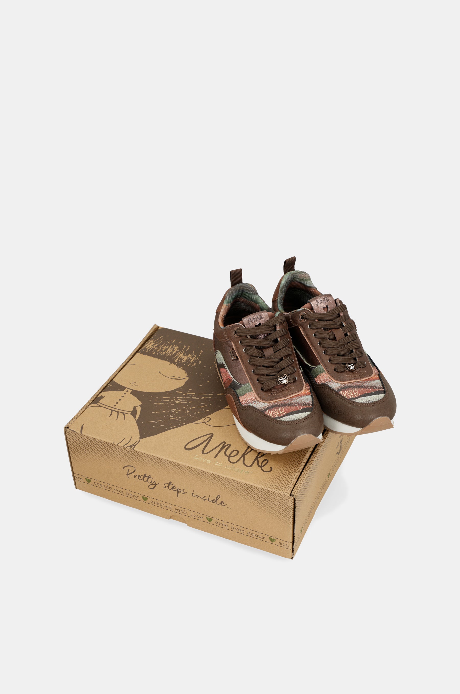 Sneakers stampate da viaggio