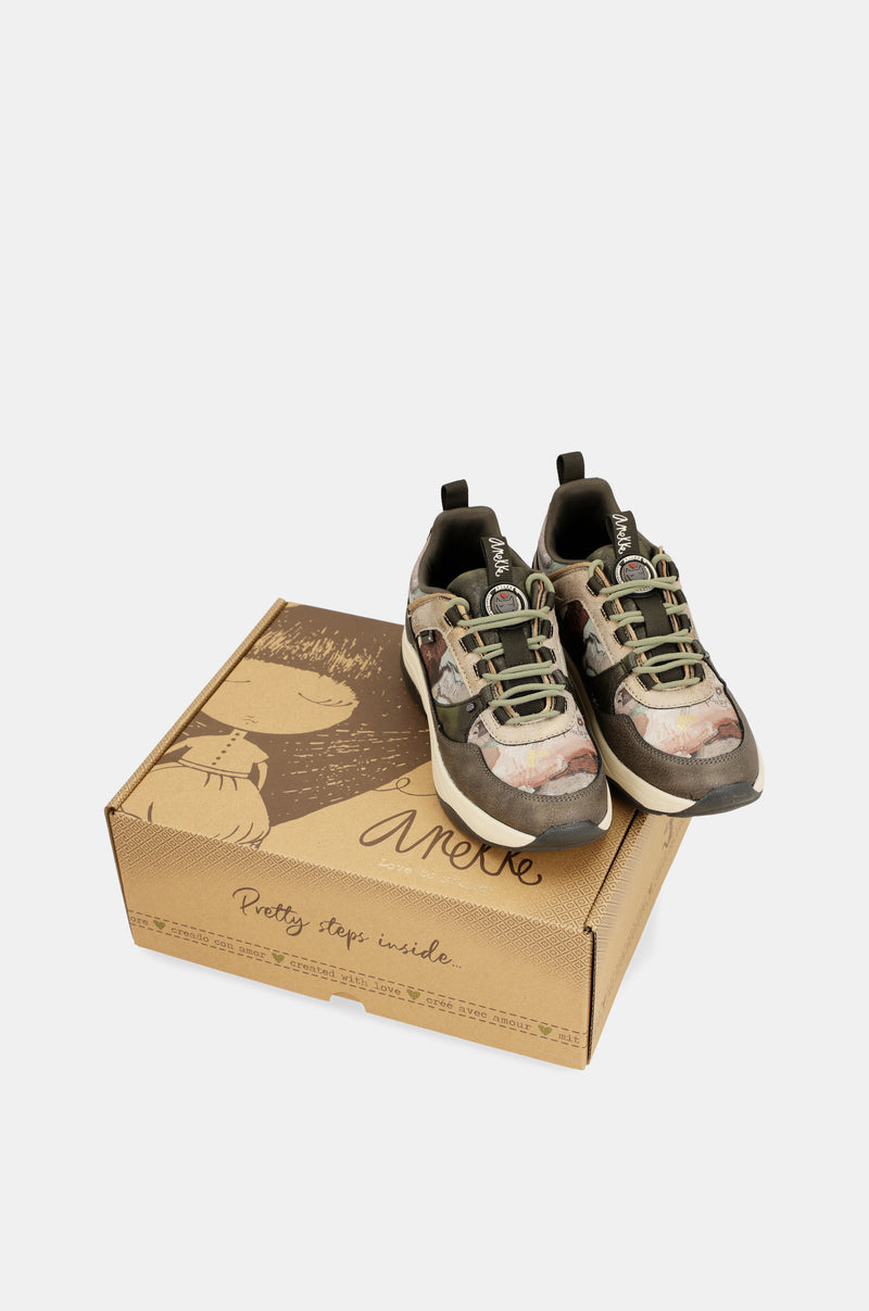 Sneakers sportive verdi