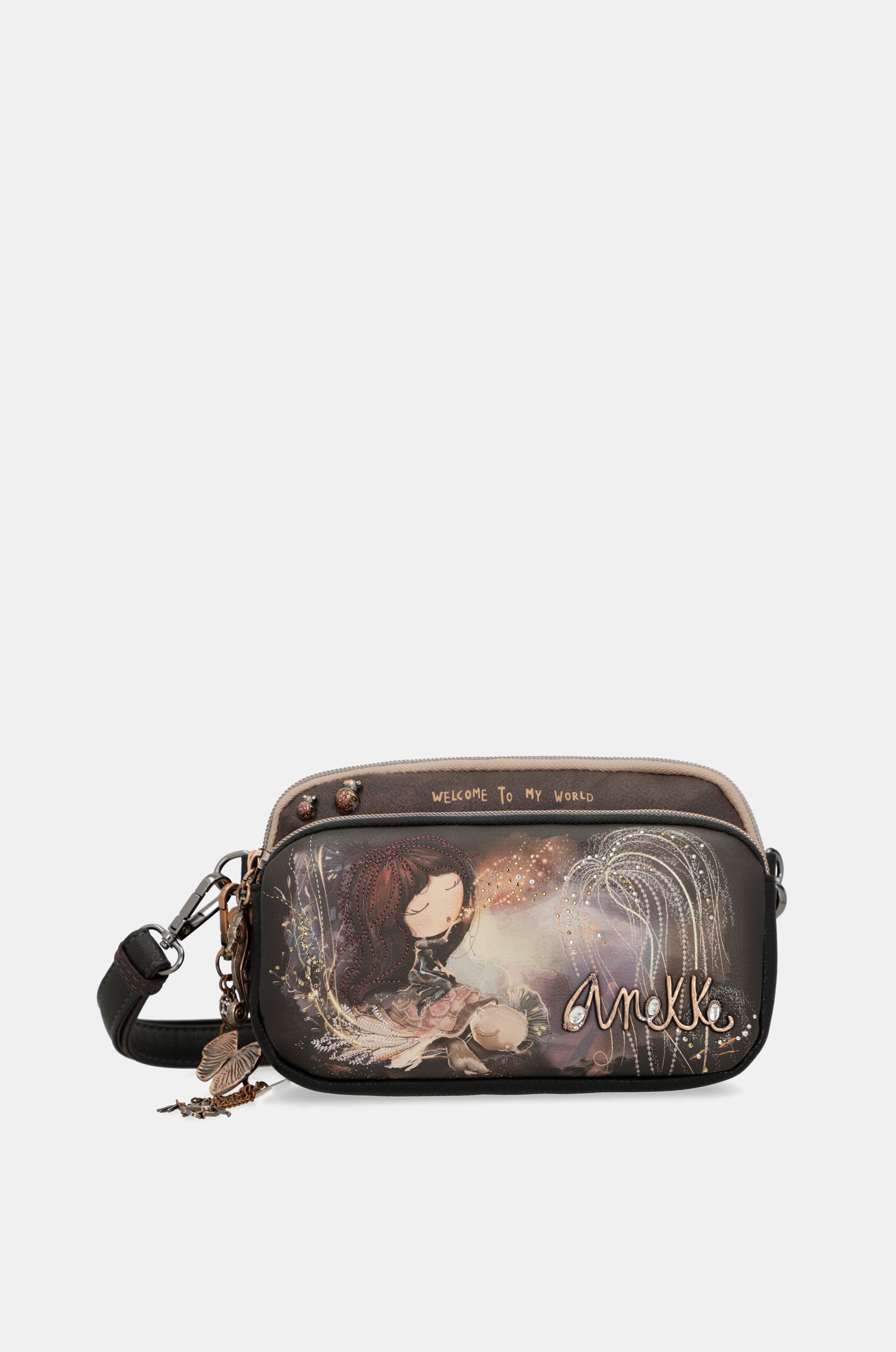 Borsa a tracolla piccola Dreamverse a 2 scomparti