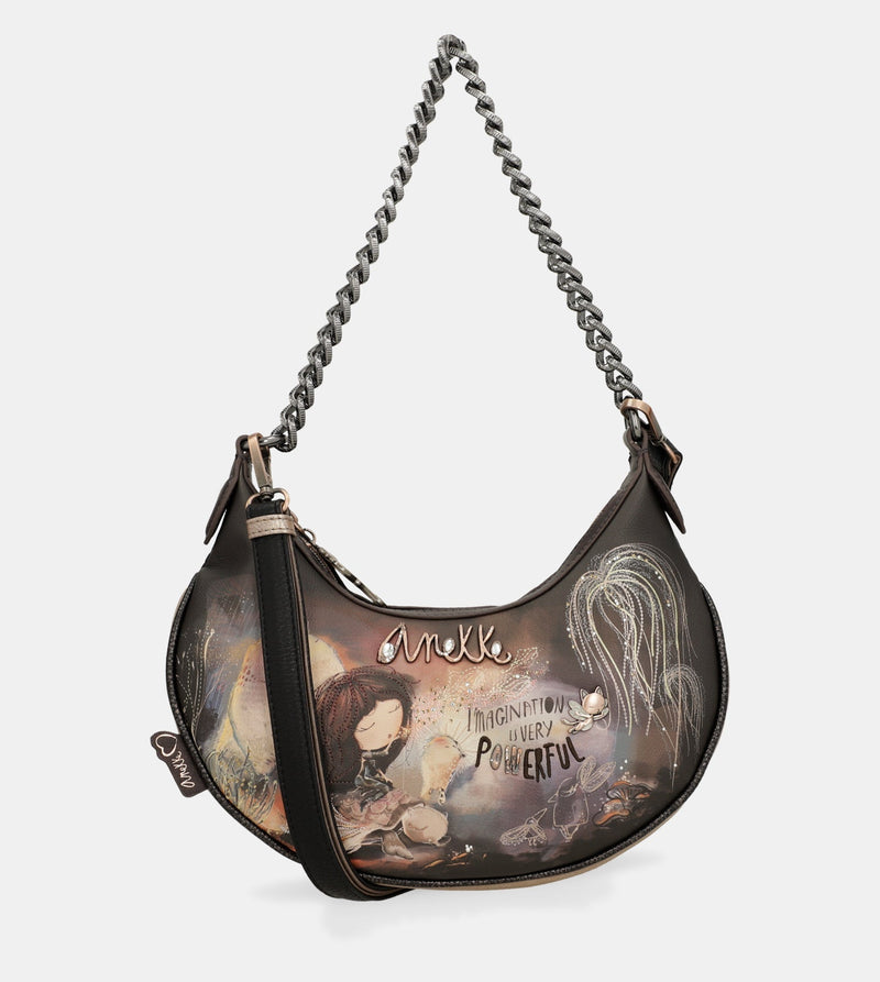 Borsa a tracolla Dreamverse con manico in metallo