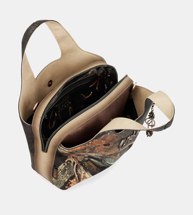 Borsa con manico corto Wings