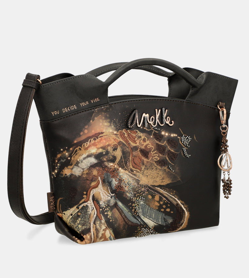 Borsa a tracolla con manici corti Wings