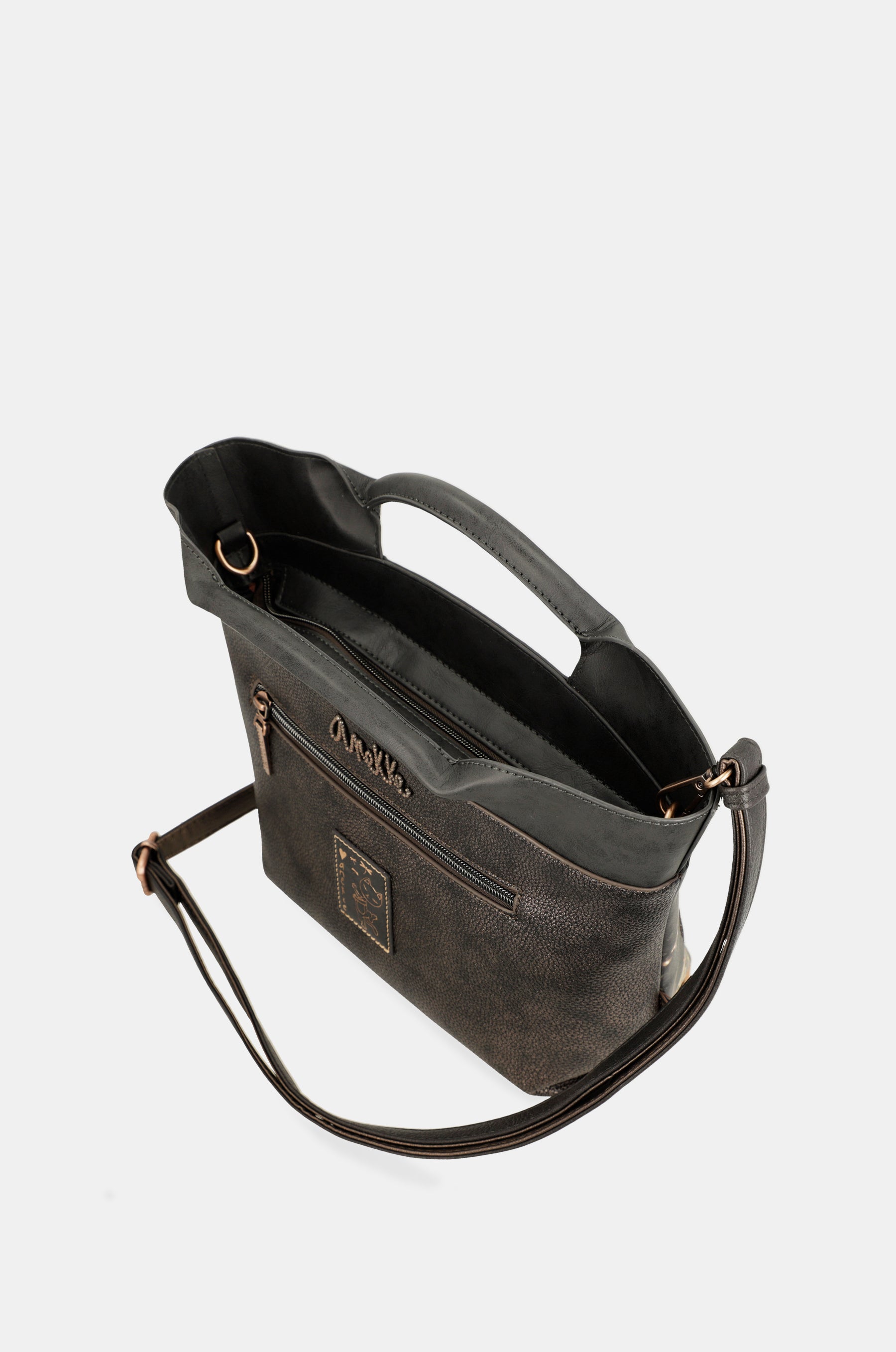 Borsa a tracolla con manici corti Wings